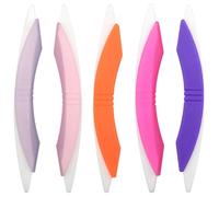ifundom Professional Nail File 5Pcs Ceramic Nail Tools Whetstone Strips for Acrylic