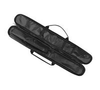 ifundom Professional Oxford Cloth Flute Bag Waterproof Protective Storage Pouch Lightweight Music Instrument Carrier Portable Student Bamboo Flute Case for Outdoor Practice