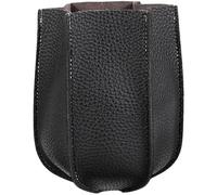 ifundom Protective Pu Leather Propane Tank Protector Cover for Gas Cylinder with Folding Storage Feature, Black Gas Tank Sleeve Suitable for Camping and Outdoor Use