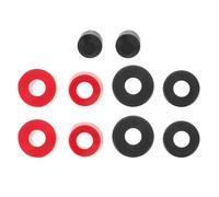 ifundom PU Skateboard Bushings with Red Damping Gaskets Shock Absorbing Pivot Cup Washers for Skateboard Truck Replacement High-efficiency Vibration Pads for Street and Park Riding