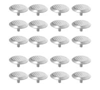 ifundom Raised Tactile Studs with Pineapple Texture 20pcs Stainless Steel Anti-skid Safety Paving Studs 3.5x3.5x2cm for Public Pathways and Hospitals for Visually Impaired Users