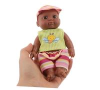 ifundom Realistic African American Reborn Doll Lifelike Weighted Soft Vinyl Body Newborn Boy Doll Tiny Detailed Craftsmanship for Boys