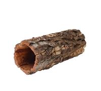 ifundom Realistic Tree Hollow Reptile Hideout for Tortoises Lizards Geckos and Snakes Multi-functional Climbing Shelter with Natural Texture Compatible with Rainforest Terrarium Decor