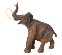 ifundom Realistic Woolly Elephant Animal Model, Plastic Simulation Wildlife Statue, Prehistoric Creature Figure for Educational Play and Collecting