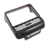 ifundom Rear Ac Vents Cover - Black Air Conditioning Hollow Panel - Car Interior Rear Air Vent Trim Outlet Replacement Compatible For Tesla