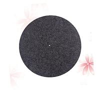 ifundom Record Player Mat Static Wool Pad Composite Material Accurate Sound Field Non-slip Design Compatible Standard Platters