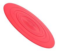 ifundom Red Silicone Vinyl Record Mat Sturdy Anti-static Non-slip Replacement Pad and Stable for Turntable and Record Player for Home Use