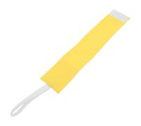 ifundom Reflective Yellow Captain Armband for Soccer Touch Fastener Fastening, Adjustable Nylon Elastic Band Signifying Leadership and Authority, for Sports and Outdoor Activities
