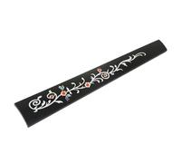 ifundom Replacement Violin Decorative Ebony Fretboard Unique Design for Violin Neck for Musicians and Luthiers