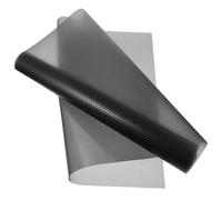 ifundom Reptile Carpet Mat Leopard Print for Bearded Dragon and Gecko Terrarium, Non-toxic Substrate Bedding, 45x150cm Black Crawling Blanket for Snake, Lizard, Turtle Habitat