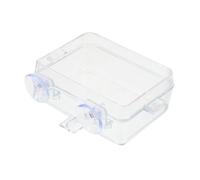 ifundom Reptile Feeding Trough Escape Water Bowl for Snakes and Lizards Suction Cup Design Multi-functional Food and Water Dish for Chameleons and Amphibians