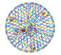 ifundom Reptile Hammock for Bearded Dragons and Pets Mesh Hanging Bed for Hamsters Rats and Lizards Stress Relief and Comfortable Resting Washable Summer Pet Swing Colorful