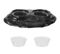 ifundom Reptile Magnetic Feeder Ledge for Lizards Hanging Food Bowl Water Dish Small Animal Pet Feeder for Crested Gecko Chameleons