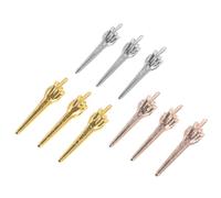ifundom Resin Scoring Pegs for Cards Game, Finger Shaped Game Scoring Pegs 9pcs Stable and Sturdy Design for Keeping Track of Scores, for Playtime with Friends