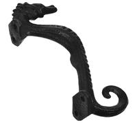 ifundom Retro Metal Cabinet Door Handle Classic Style, Iron Seahorse Furniture Pull for Cupboard and Drawer, Easy Installation for Home Use