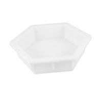 ifundom Reusable Hexagon Concrete Paving Mold Easy to Use Stepping Stone Form for Garden Paths Durable Brick Maker for Landscaping Projects