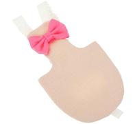 ifundom Reusable Washable Parrot Diaper Flight Suit in Pink with Cotton Fabric and Charming Beautiful Prints, Easy to Clean Bird Clothes Suitable for Parrots and Small Birds