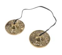 ifundom Ring The Bell Handcrafted Pure Copper Cymbal Bell Percussion Instrument for Meditation Yoga and Religious Ceremonies Creative