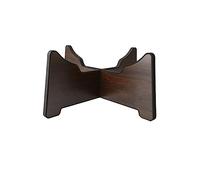 ifundom Rosewood 10-inch Steel Tongue Drum Holder Stand Detachable Wood Drum Display Bracket for Handpan and Percussion Instruments Stable Floor Tongue Support