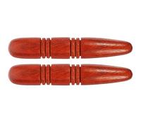 ifundom Rosewood 2pcs Wooden Massage Stick Large Size for Feet and Hands Reflexology Thai Massage Tool to Stimulate Reflex Points