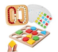 ifundom Rotating Puzzle Maze for Seniors Cognitive Stimulation Brain Teaser Game with Geometric Pattern Hand Eye Coordination Activity for Elderly Family and Group Engagement