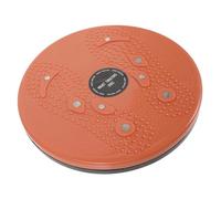 ifundom Rotating Waist Twisting Disc Exercise Board for Women Silent Aerobic Fat Burning Fitness Platform with Foot Massage Slimming Hips and Thighs Home Workout Equipment Orange