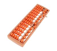 ifundom Row Orange Bead Abacus Educational Math for S Counting Learning Tool Lightweight Early Math Teaching Aid for Classroom and Home Use