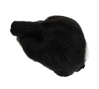 ifundom Samurai Wig for Men Versatile Black Wrestling Costume Accessory for Cosplay Parties Made from Soft Synthetic Fibers Lightweight Easy to Carry