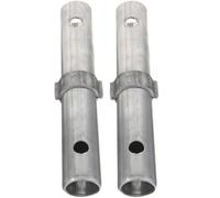 ifundom Scaffold Coupling Pin 2pcs Steel Locking Pins Secure Connection for Mobile Scaffolding Systems Outdoor Construction Tasks
