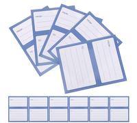 ifundom Self Adhesive Mailing Labels with Ample Writing Space 150pcs Easy to Write Blue Paper Stickers for Envelopes and Bags for Returns and Exchanges