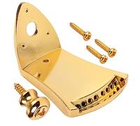 ifundom Sets Metal Mandolin Bridge Tailpiece Set Compatible Easy String Changes Zinc Alloy