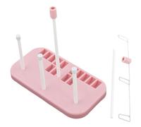 ifundom Sewing Machine Part Quilting Thread Cone Rack Embroidery Thread Holder for Sewing Lover Pink Plastic Metal Break Resistant Rack Eliminates Getting Tangled Home
