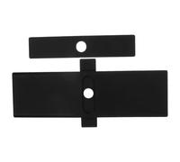 ifundom Shift Lever Panel Trim Cover Abs Black for Gearshift Panel, Car Interior, Easy Installation