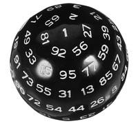 ifundom Sided Dice for Tabletop Games Multi-functional Polyhedral Spherical Die for Rpg Teaching and Decorative Use Smooth Rolling Design