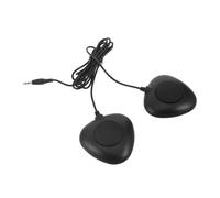 ifundom Silent Electronic Drum Kick Pedal with Dual Bass Foot Pedals, 3.5mm Interface Noise-reducing Percussion Pad for Practice and Rehearsals