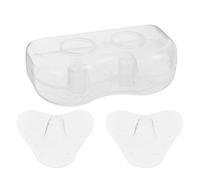 ifundom Silicone Breastfeeding Protectors for Breastfeeding Assistance 1 Pair Triangular Shape with Comfortable Breast and Storage Carry Case for Nursing Mothers