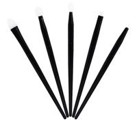 ifundom Silicone Brush Kit Lip Applicator Portable Not Deformation for Experts Beginners Daily Use Black Silicone Aluminium Abs