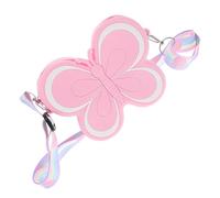 ifundom Silicone Butterfly Coin Purse for Girls, Cute Pink Mini Pouch with Adjustable Strap, Kids Wallet for Little Girls’ Accessories and Everyday Use