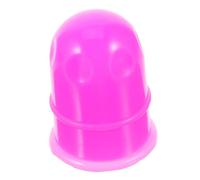 ifundom Silicone Cupping Massage Cups Set, Purple Hard Vacuum Suction Therapy Jar for Pediatric Tui Na, Reusable Fire Cupping Tool for Relaxation and Pain Relief