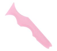 ifundom Silicone Eyeliner Aid Silicone Mascara Applicator Ergonomic Handle for Even Spreading Quick Application Pink Makeup Tool for Novices and Masters of Makeup