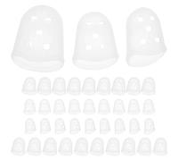 ifundom Silicone Fingertip Protector for Guitar Practice and Exercises 40pcs Suitable for Different Finger Sizes, Does Not Affect Finger Movement for Guitar Players