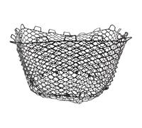 ifundom Silicone Fishing Net Replacement Mesh Bag, Foldable Black Silicone Fish Netting for Freshwater and Saltwater Use, Flexible Fishing Net Replacement for Landing and Kayak Fish