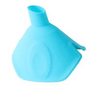 ifundom Silicone Funnel Pot Lid Holder Anti-slip Anti-scalding Heat Resistant Blue Kitchen Baking Tool