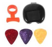 ifundom Silicone Guitar Pick Holder Fingertip Protectors for Acoustic Electric Guitars Strumming Technique Practice