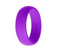 ifundom Silicone Rings Set 8mm Practical Alternative to Metal Wedding Ring 10pcs Rainbow Candy Colours Random Color for Women and Men Suitable for Biking and Manual Labor