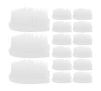 ifundom Silicone Toothbrush Heads Replacement 30pcs Ultra Soft Nano Bristles Manual Brush Heads for Adults Family Dental Cleaning and Gum Care at Home and Travel