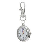 ifundom Silver Zinc Alloy Portable Pocket Watch with Large Numbers for Children and Elderly Boys and Girls Watch for Graduation Season Modern and Fashionable Design