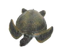 ifundom Simulation Turtle Model Toy Realistic Solid Turtle Ornament for Home Desktop Decor Animal Model Play Figure for Educational Use 7.87 X 6.30 X 2.76 in