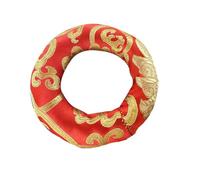 ifundom Singing Bowl Cushion 16cm Diameter Cotton Cloth for Artists Meditation Mat Practical Sound Bowl Pad Beautiful Look Random Color for Musical Instruments
