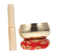 ifundom Singing Bowl Instrument for Yoga Meditation Bowl Crafted As Sound for Buddhist Sound Therapy Includes Chanting Hammered for Home Studio Use